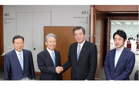 [11 Sep 2014]Meeting with Mr. Sakakibara, Chairman of Japan Business Federation