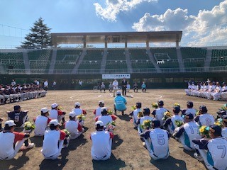 閉会式の様子（亀岡副大臣御挨拶）