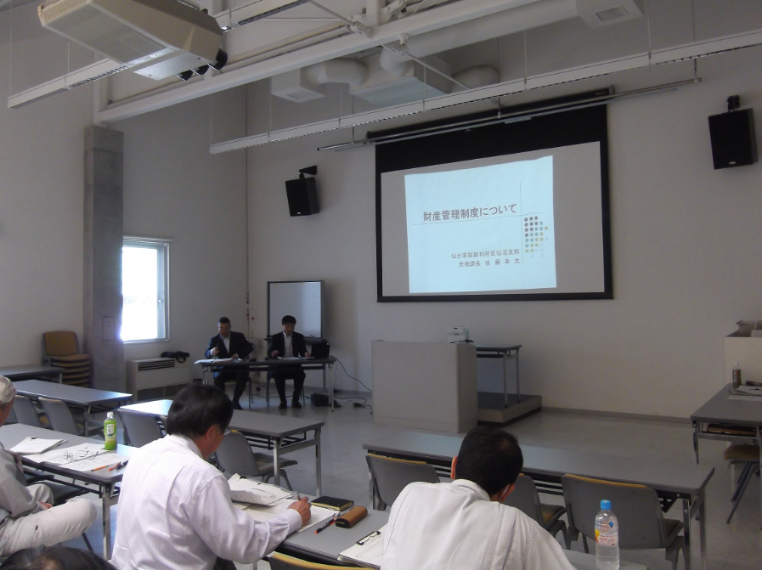 図表 3-2-42 用地説明会の様子
