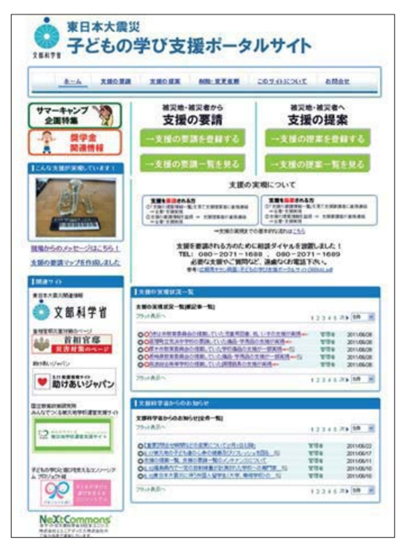 図表 4-3-4 子どもの学び支援ポータルサイト