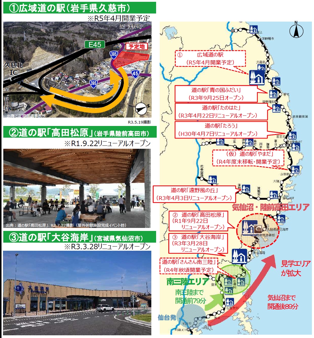 図表 5-5-11 道の駅の整備