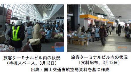 図表 5-7-3 仙台空港における避難状況2