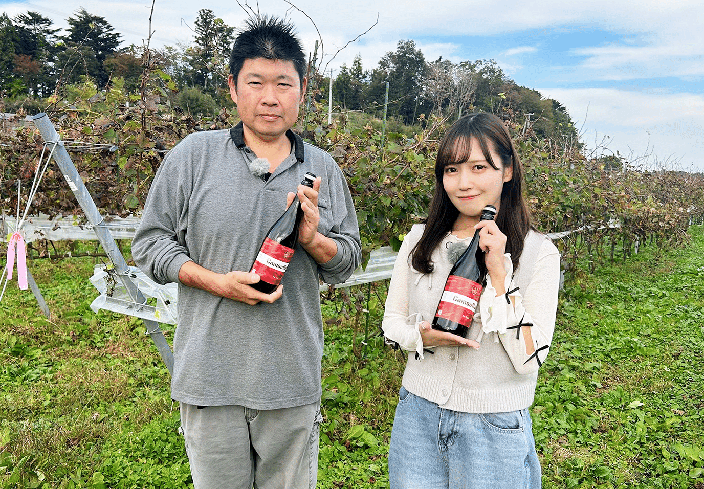 [サムネイル]逸品「赤のスパークリング」完成！ 南相馬・小高を、賑わい生むワインの里に