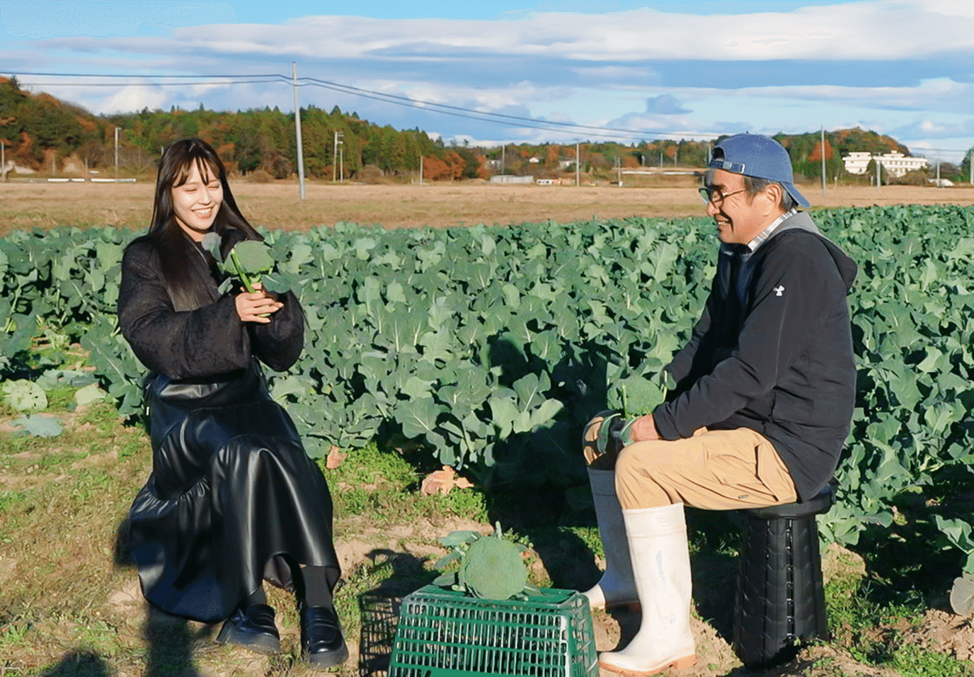 [サムネイル]双葉産ブロッコリーは甘い！ 「希望の野菜」作りで復興の道を切り開く