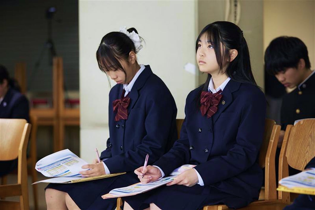 出前授業の様子　復興の現状