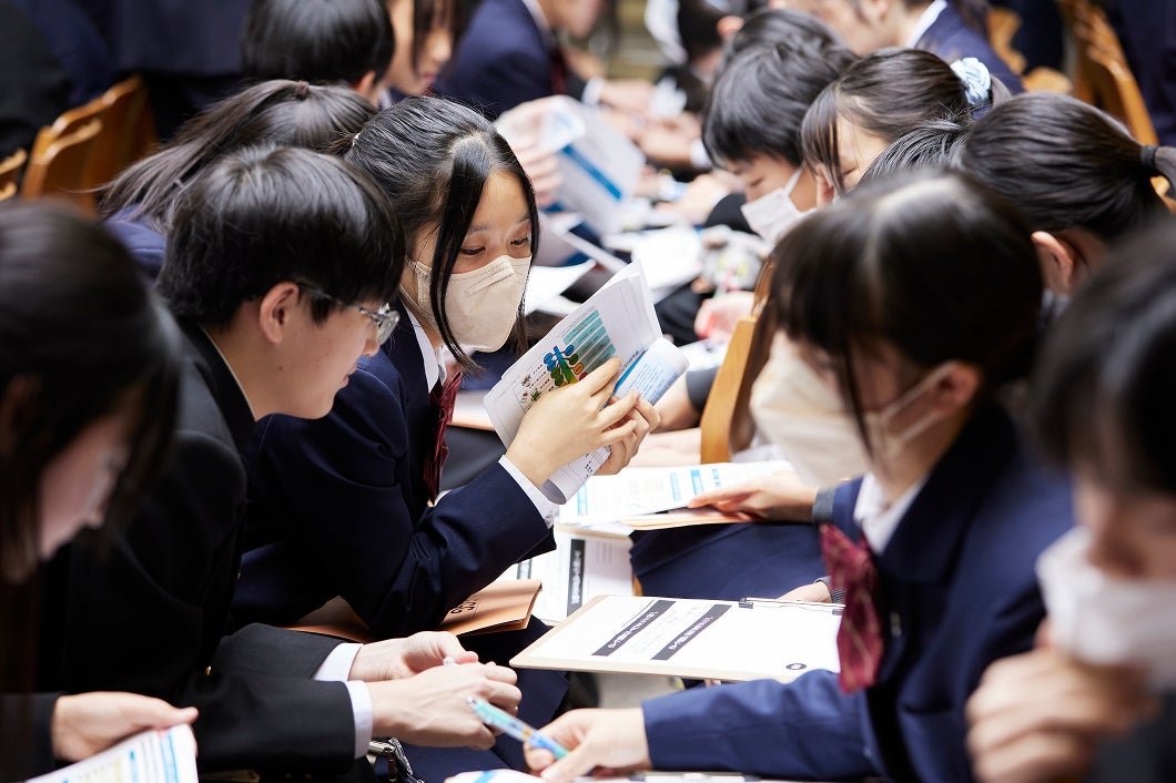 出前授業の様子　グループワーク