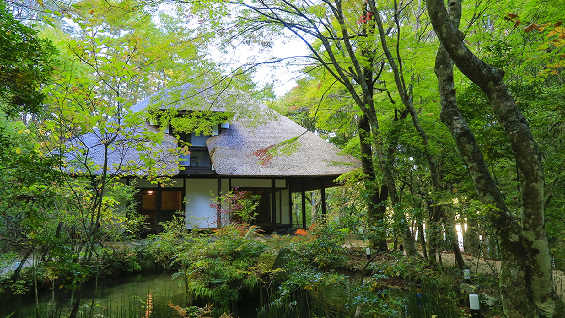 武田さんが福島で行ってみたい場所―かわうち草野心平記念館「天山文庫」福島県双葉郡川内村にある木造茅葺きの建物の文化施設で、詩人草野心平が寄贈した3000冊の書籍を収蔵