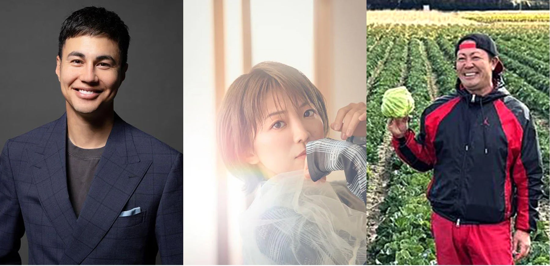 ユージさん、熊木杏里さん、白石長利さん