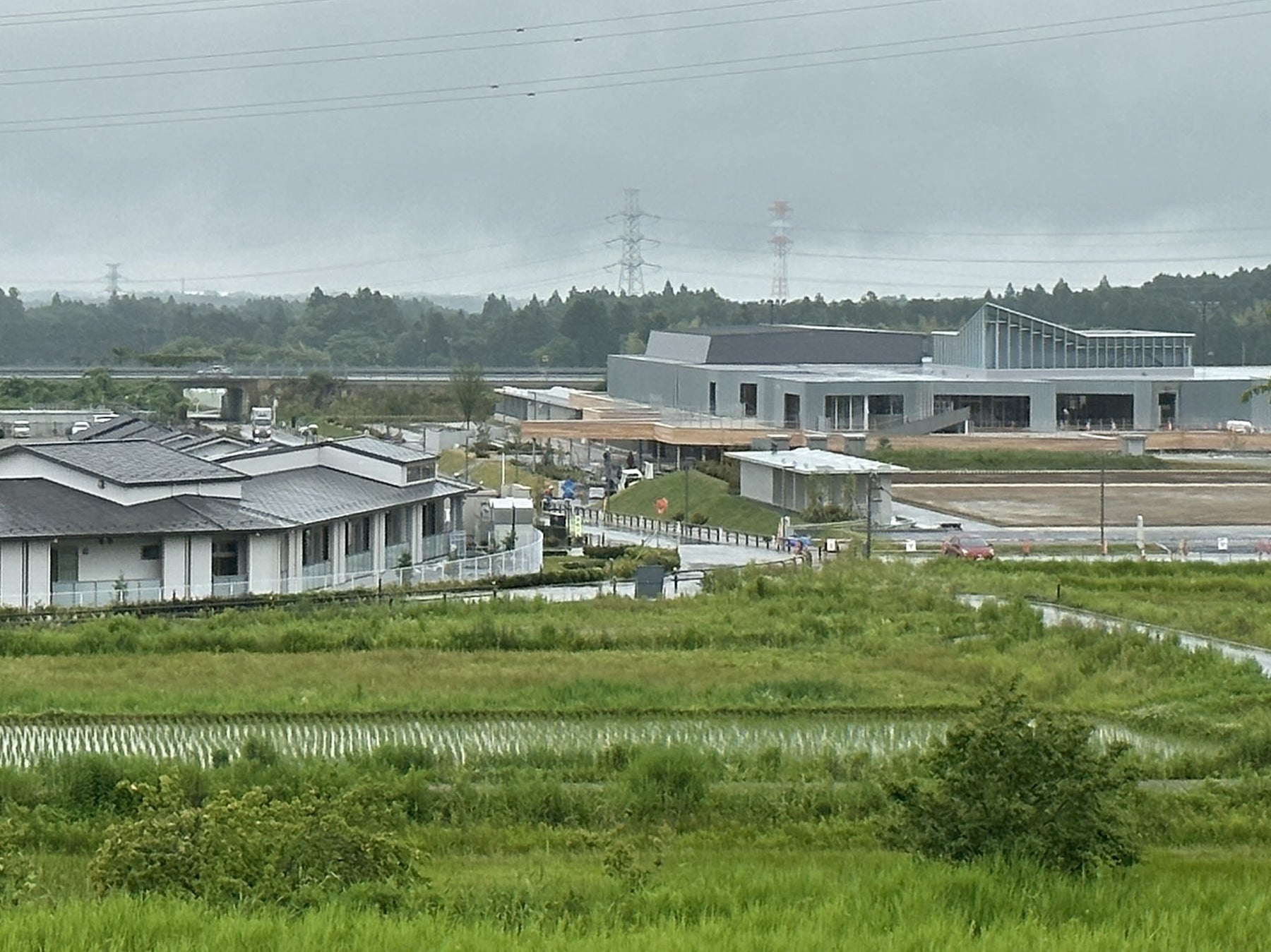 福島県大熊町の風景