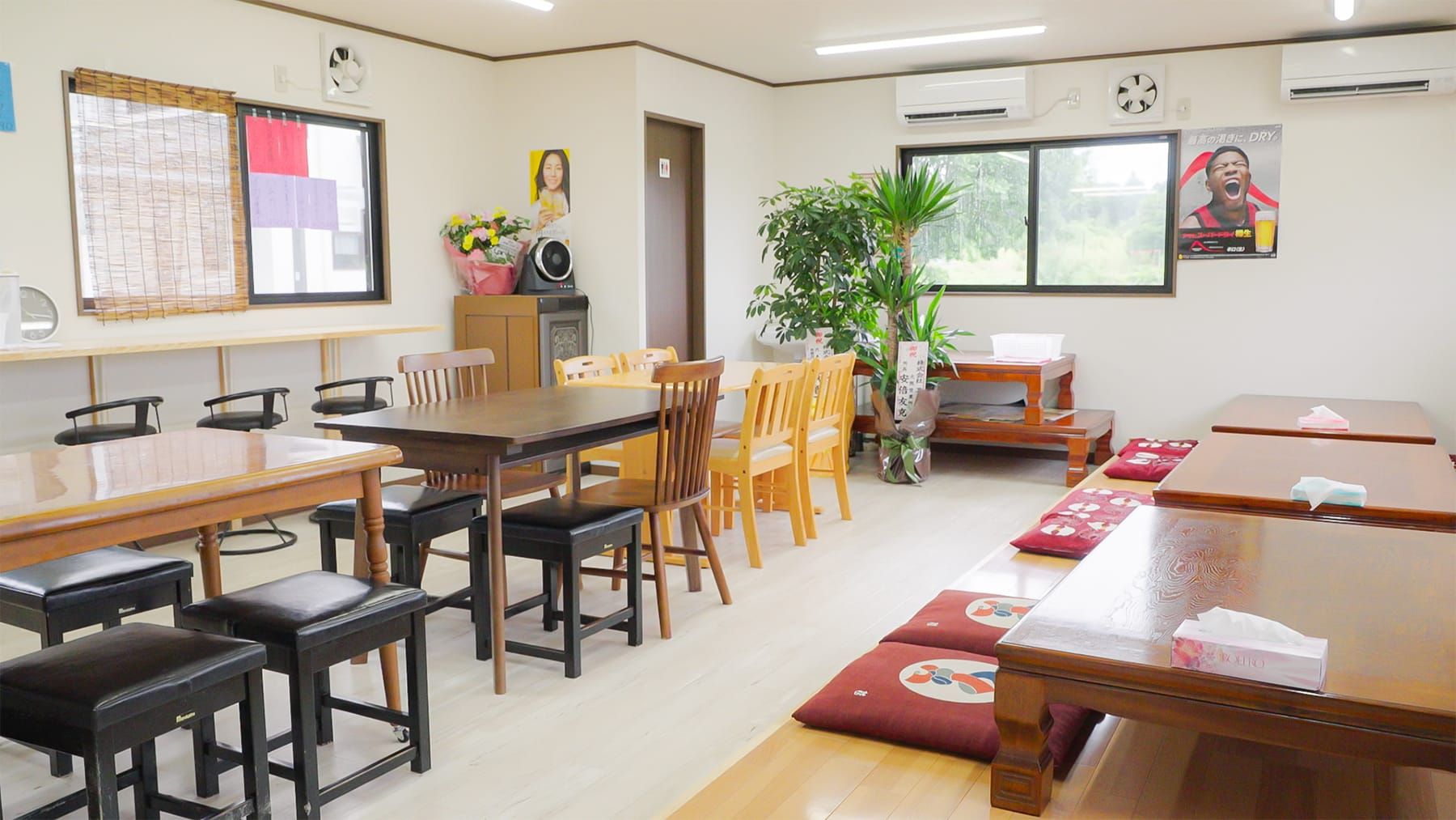 食事処池田屋の店内の様子