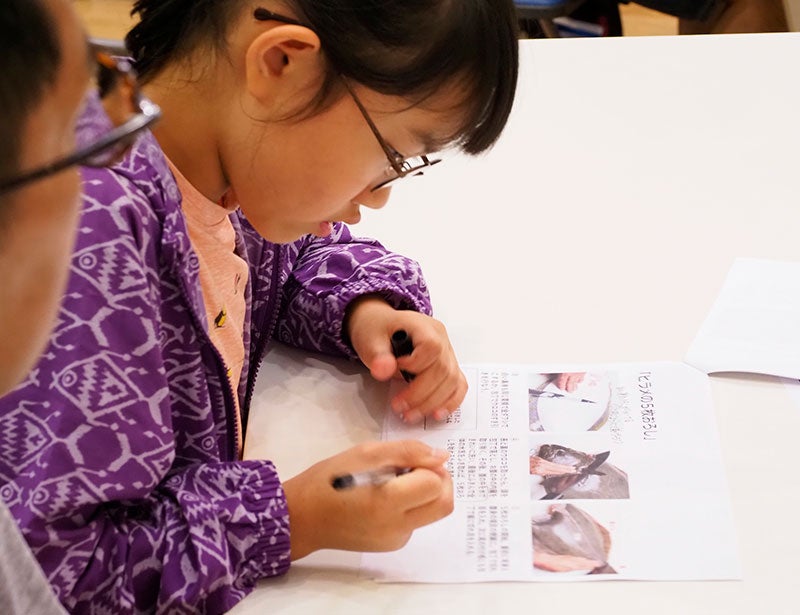 さばき方解説＆仕掛け作り教室の様子4