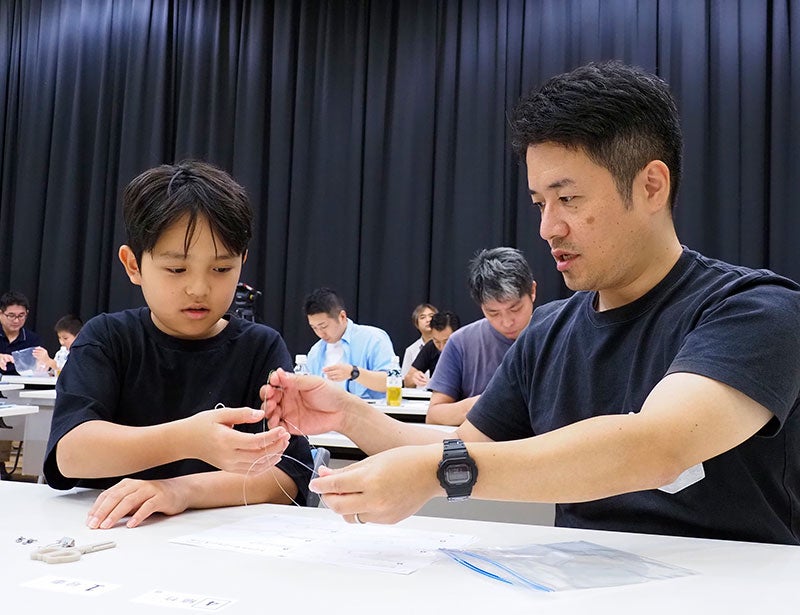 さばき方解説＆仕掛け作り教室の様子8