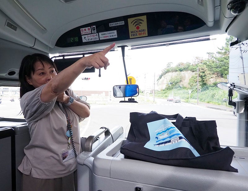 復興視察ツアーの様子2