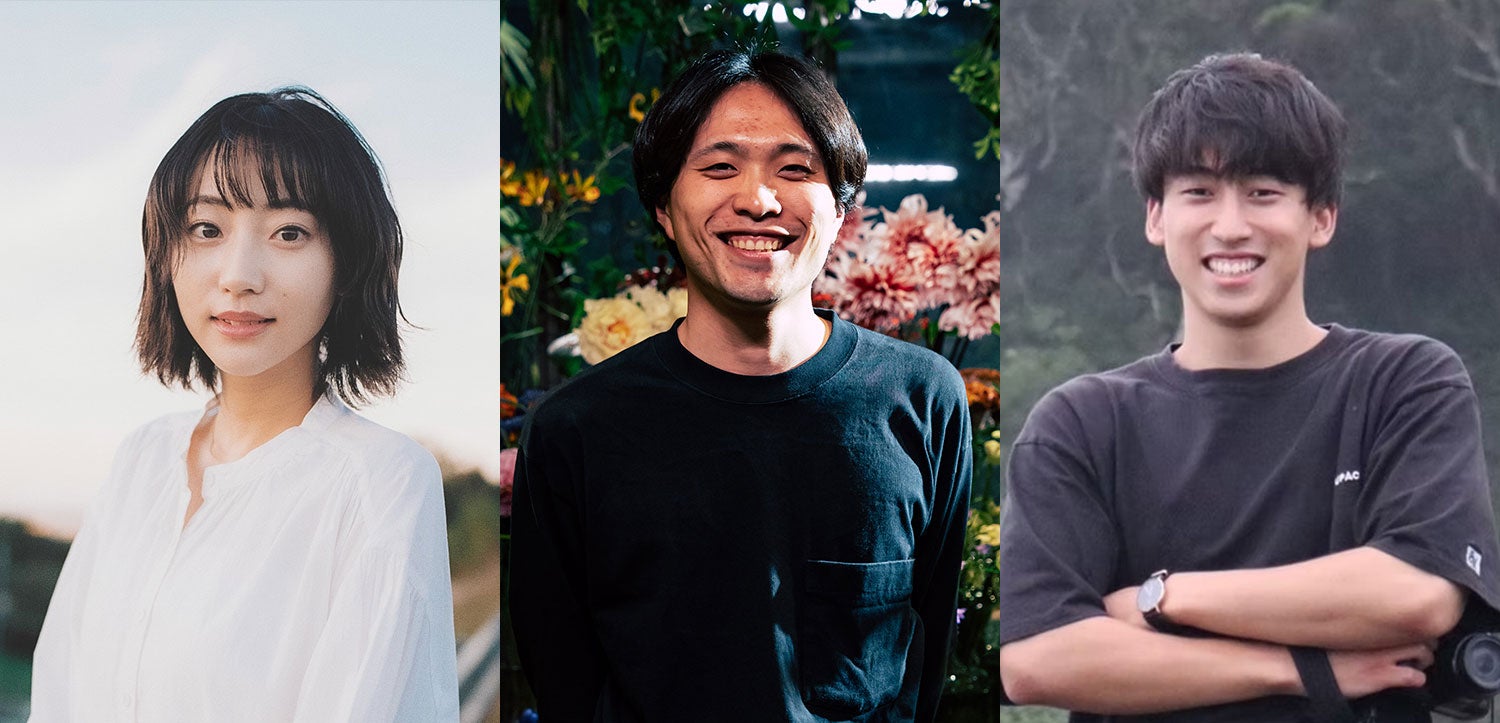 武田 玲奈さん（俳優・タレント）渡邉 優翔さん（Ichido株式会社）阿部 翔太郎さん（株式会社ReFruits）