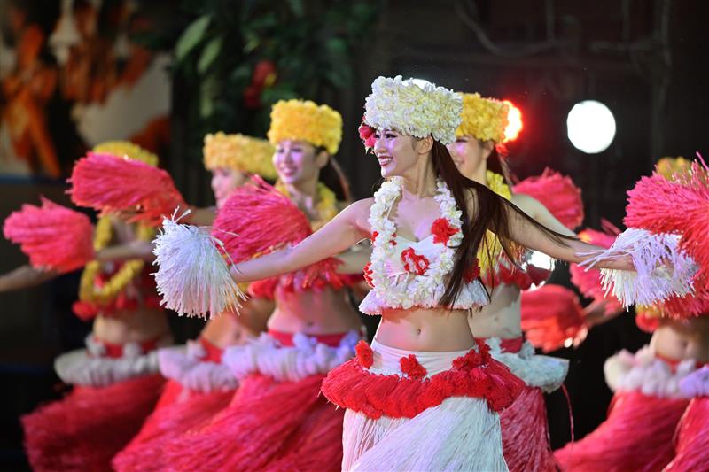 フラガールショー　スパリゾートハワイアンズダンシングチーム