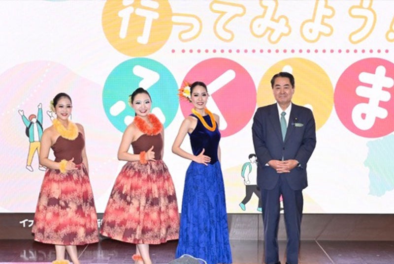 フラガールショーの様子4