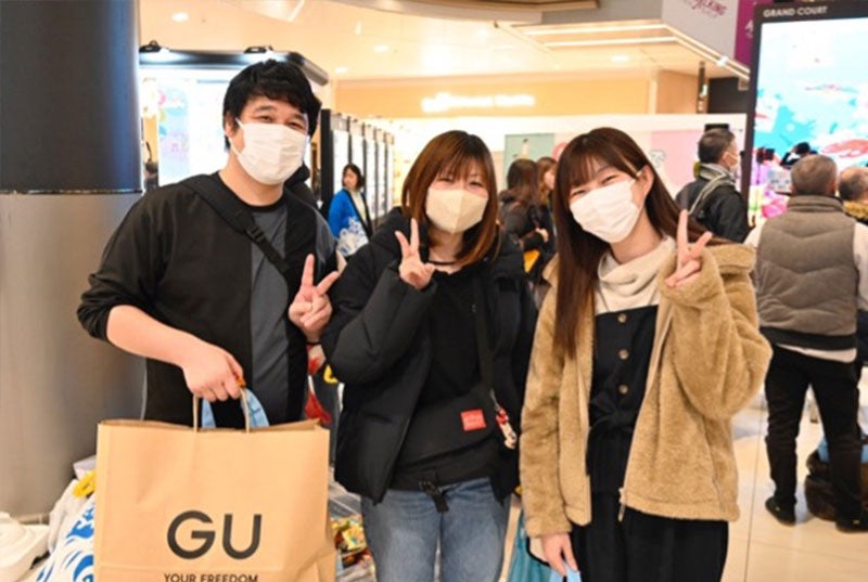 パネル展示＆巨大ガチャの様子6