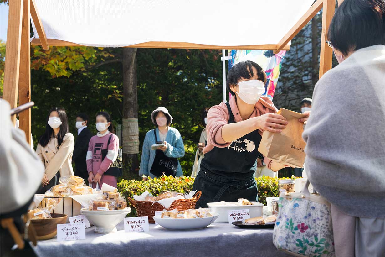 仙台・東京・大阪における飲食イベントの企画を支援（写真は仙台イベント）