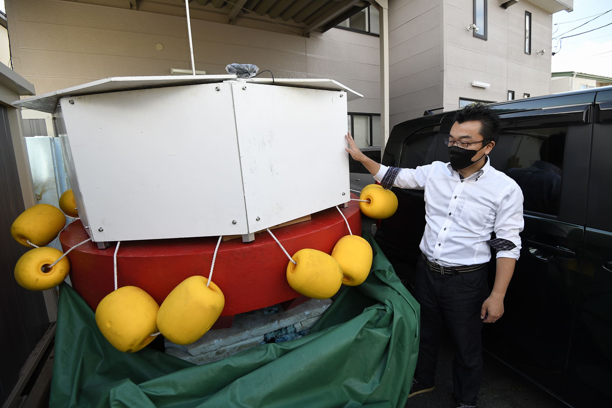 河川湖沼の浮遊ゴミ回収、環境調査などに活用できるMarine Drone