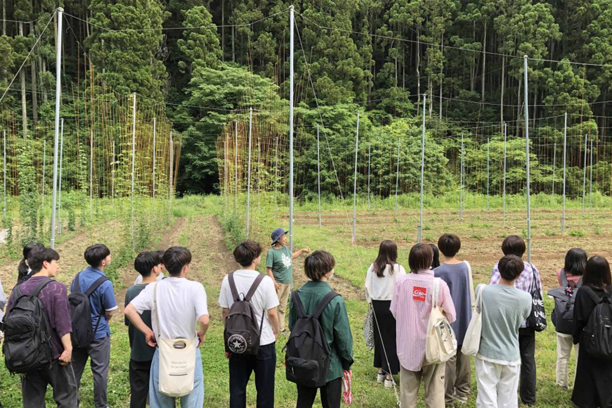 農業を通じた地域社会活動に関する視察も受け入れている