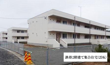 鉄骨2階建て集合住宅