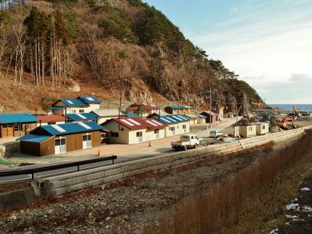 来春には体験型の「番屋群」が再稼働（岩手県田野畑村）