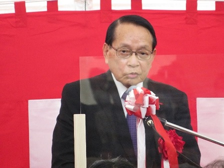 南三陸町震災復興祈念公園全体開園式並びに中橋開通式(於:南三陸町)