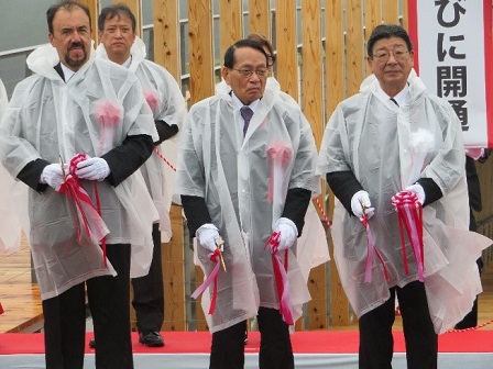 南三陸町震災復興祈念公園全体開園式並びに中橋開通式(於:南三陸町)
