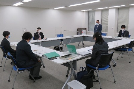 プロフェッショナル人材事業及び被災者のこころのケアに関する意見交換(於:盛岡市)