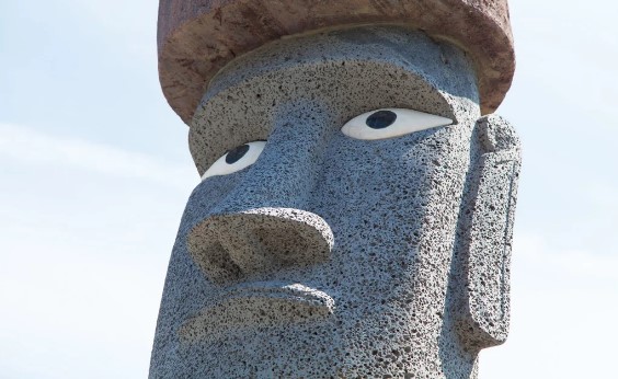 宮城復興局だより：南三陸町には、イースター島（チリ共和国）以外で世界で唯一「本物」のモアイ像がいるんです（11月14日）