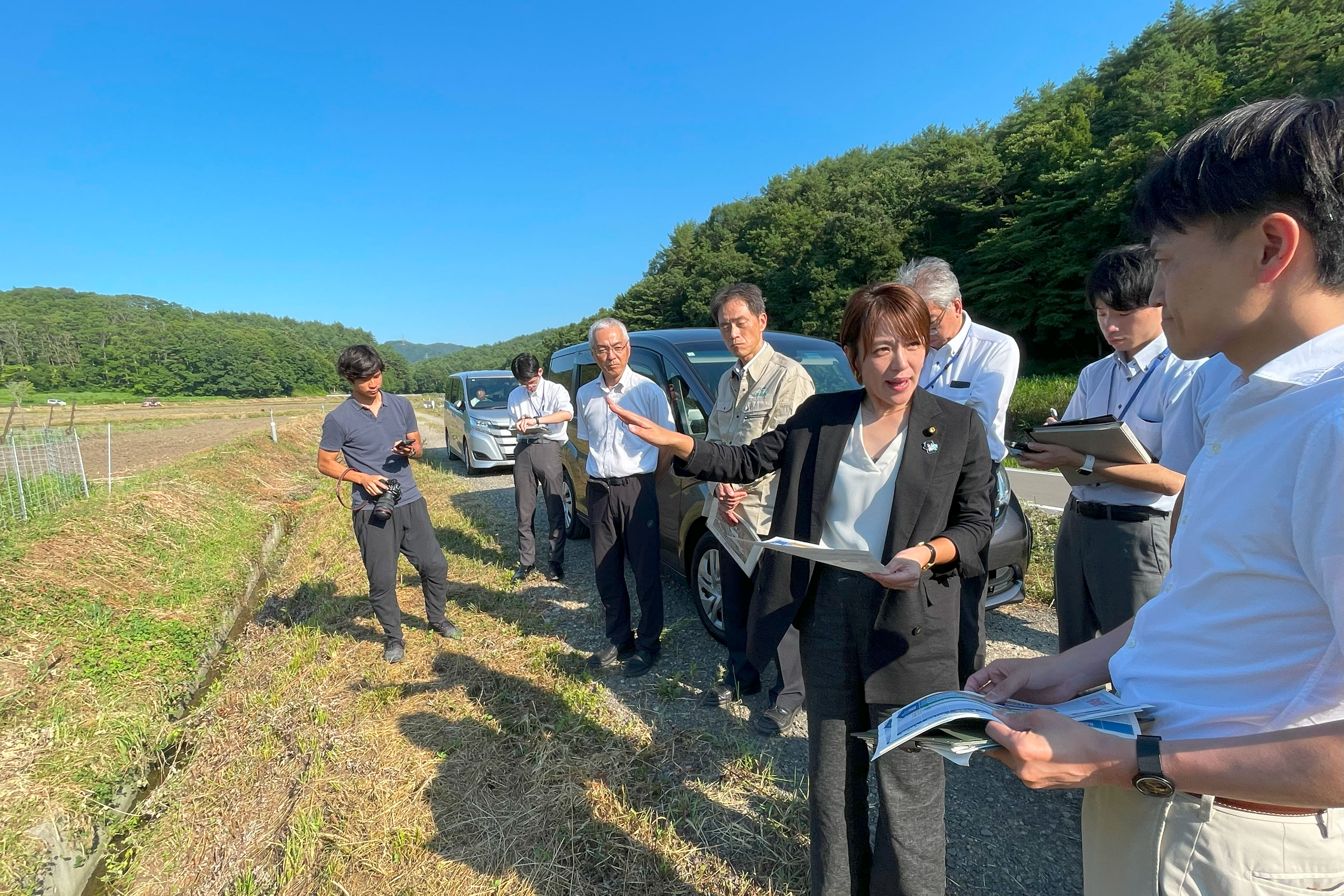 今井政務官の岩手県・宮城県・福島県訪問（７月28日、29日）