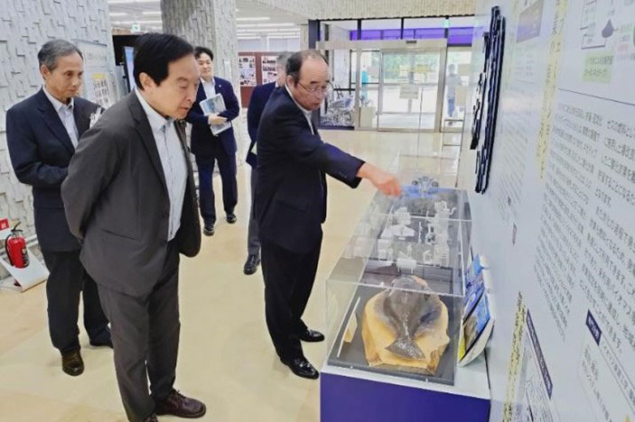 輿水副大臣の福島県訪問（７月31日）