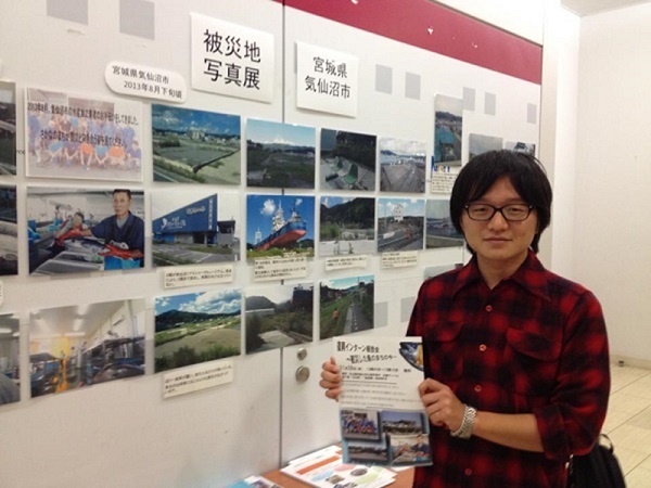 試食会と合わせて開催した写真展