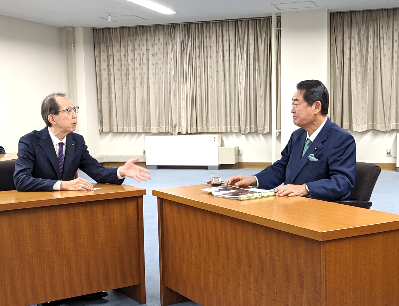 牧野復興大臣の福島県訪問（令和７年10月23日）