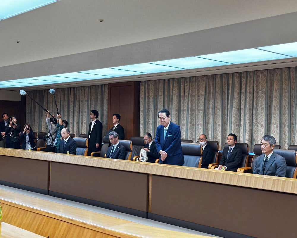 牧野復興大臣の宮城県訪問（令和７年10月30日）