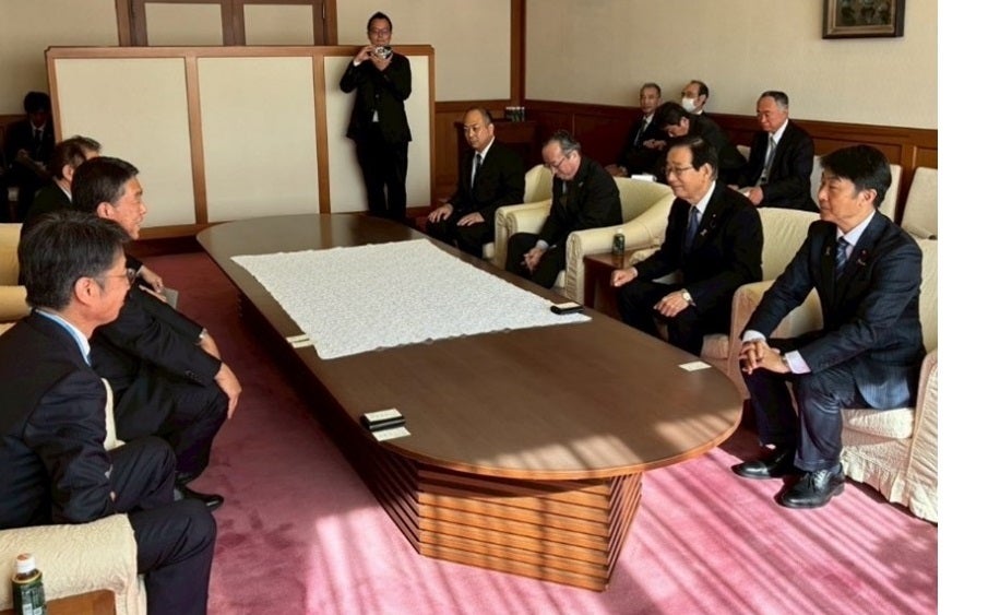 ■宮城県知事との意見交換(於:仙台市)②