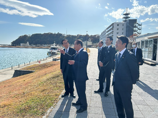■いしのまき元気いちば視察(於:石巻市)①