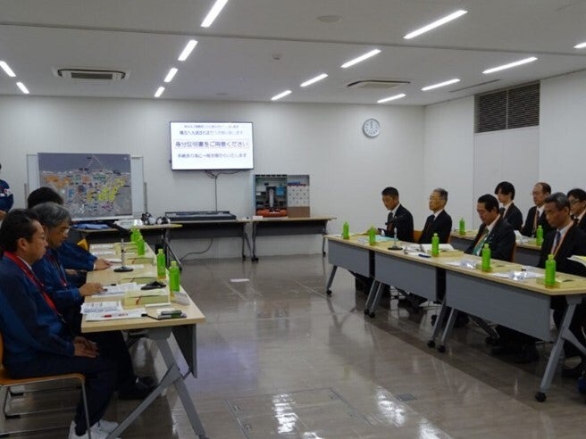 ■東京電力福島第一原子力発電所視察②（於：大熊町・双葉町）