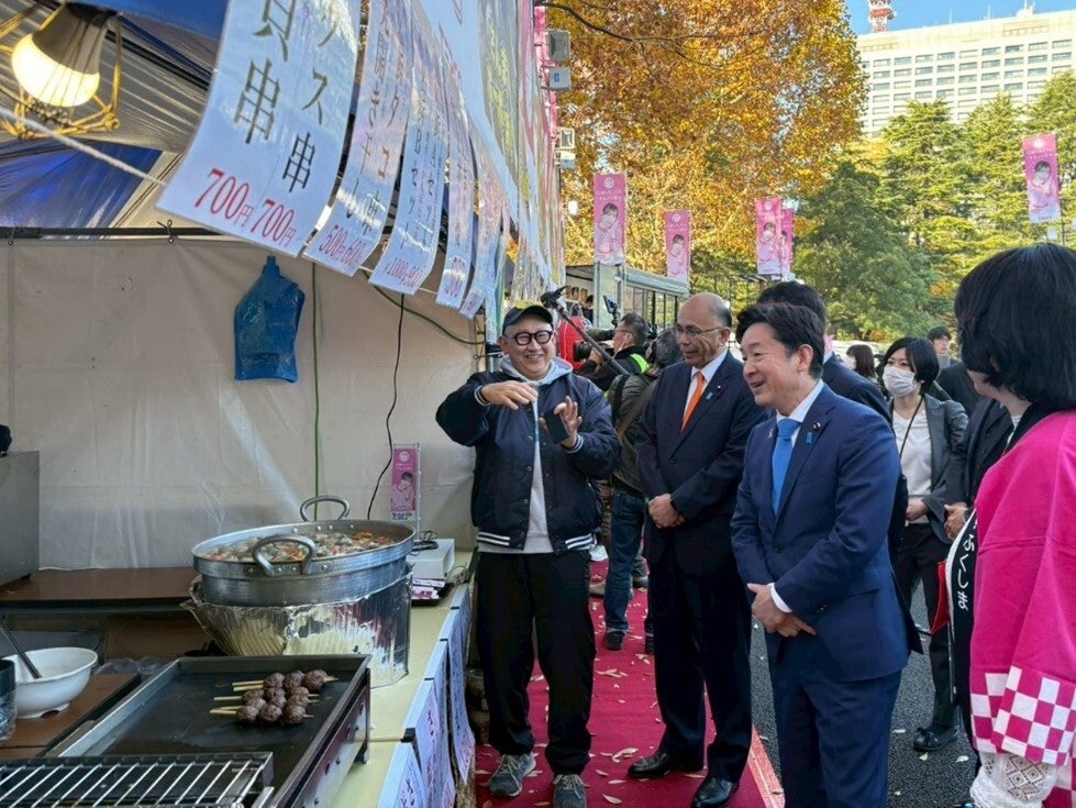 ■会場内視察①