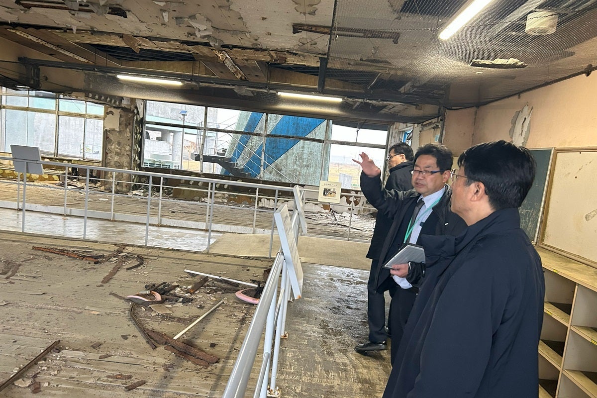 ■震災遺構 浪江町立請戸小学校（於:浪江町）①