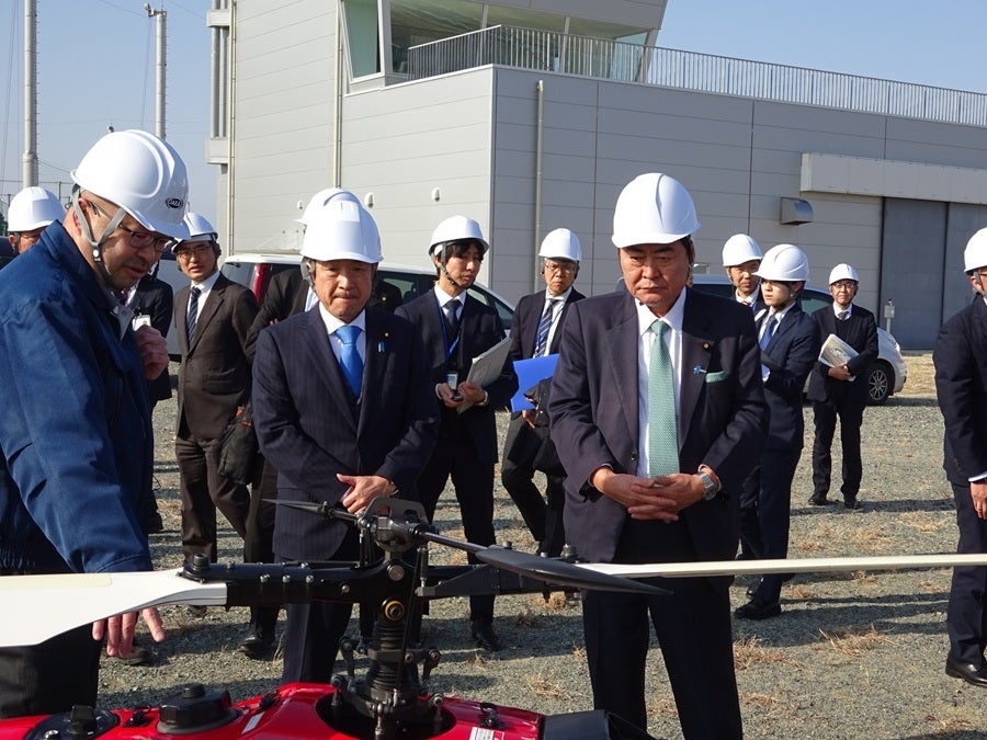 ■福島ロボットテストフィールド視察②（於：南相馬市）