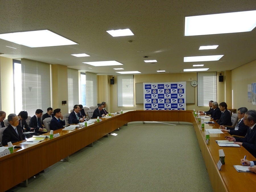 ■小松町長との意見交換②（於：広野町）