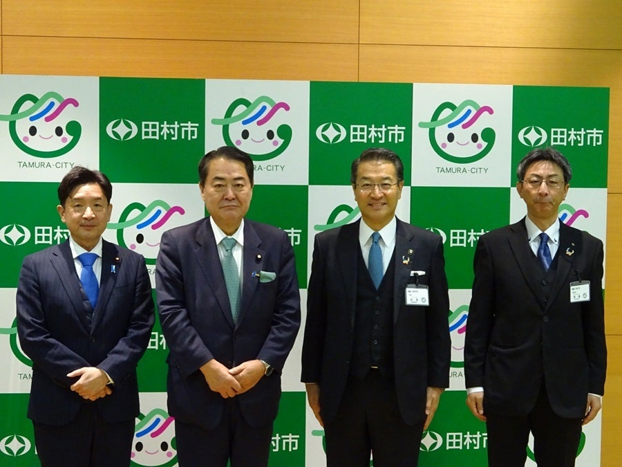 ■白石市長との意見交換①（於：田村市）