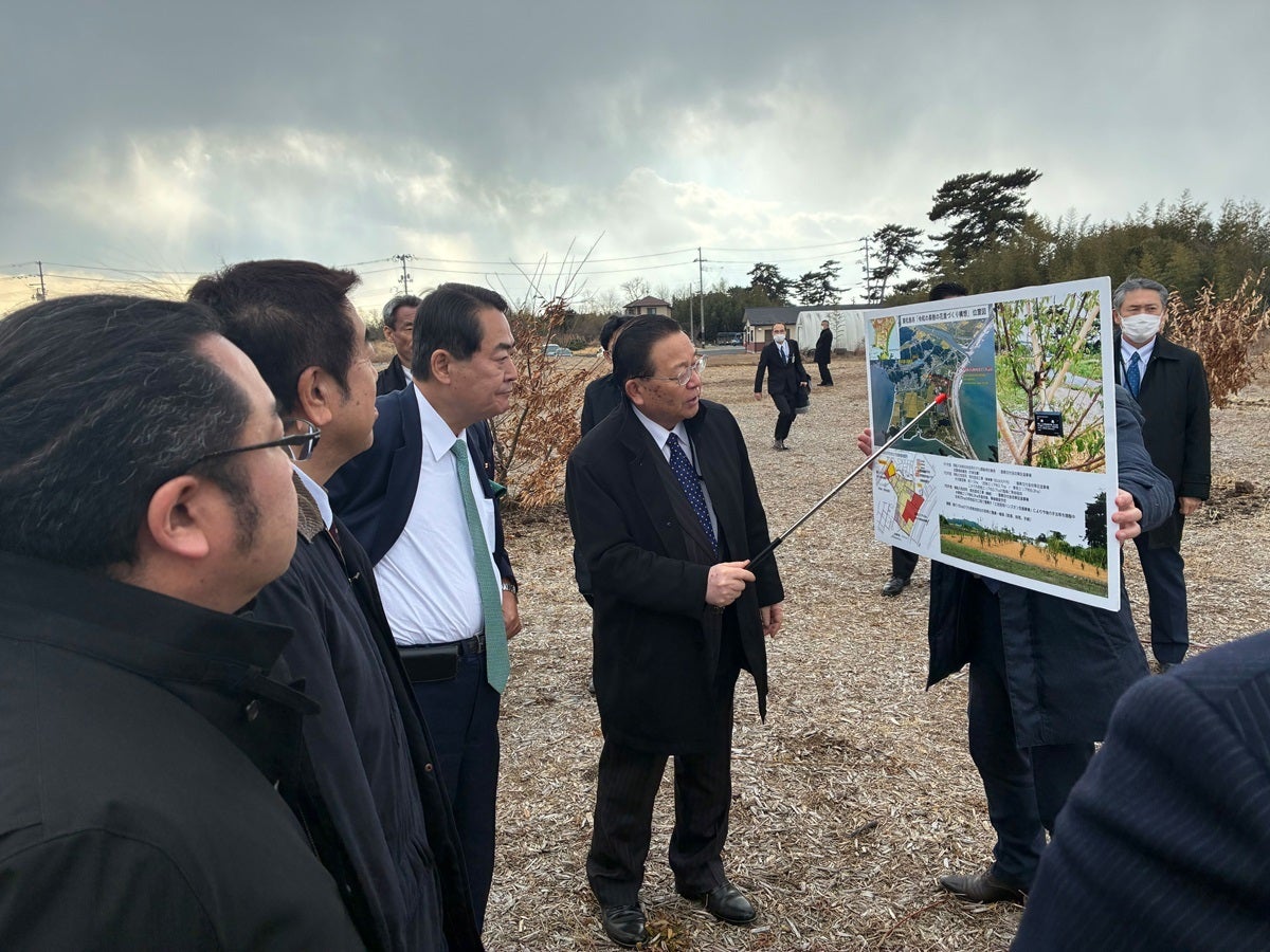 牧野復興大臣の宮城県訪問（令和８年２月12日）