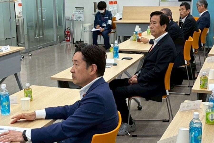 ■東京電力福島第一原子力発電所視察（於:大熊町・双葉町）②