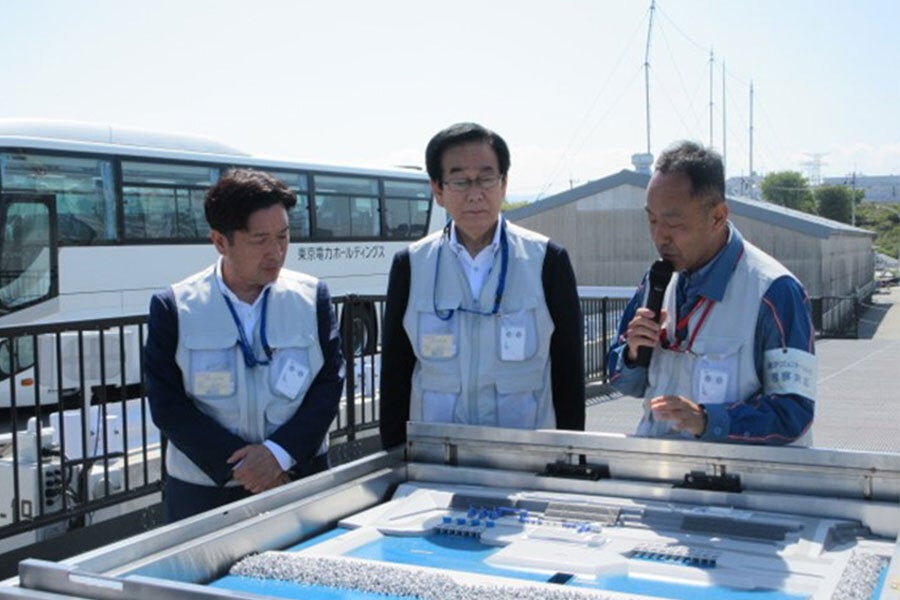 ■東京電力福島第一原子力発電所視察（於:大熊町・双葉町）④