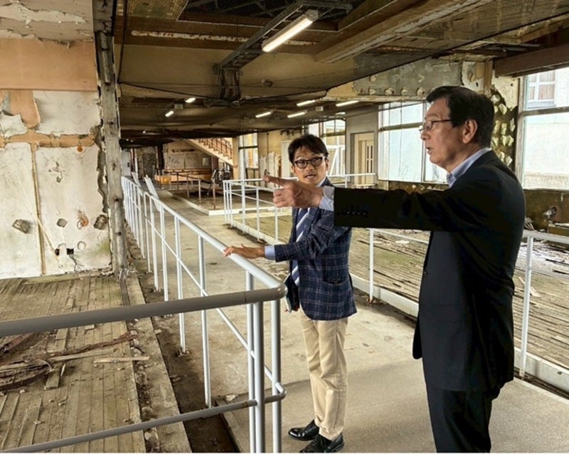 ■震災遺構　請戸小学校　（於:浪江町）②