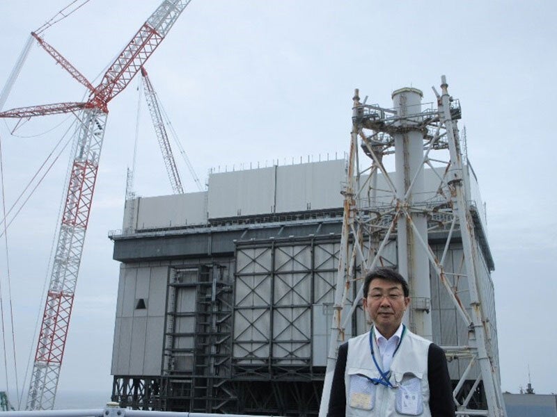 ■東京電力福島第一原子力発電所視察（於：大熊町・双葉町）