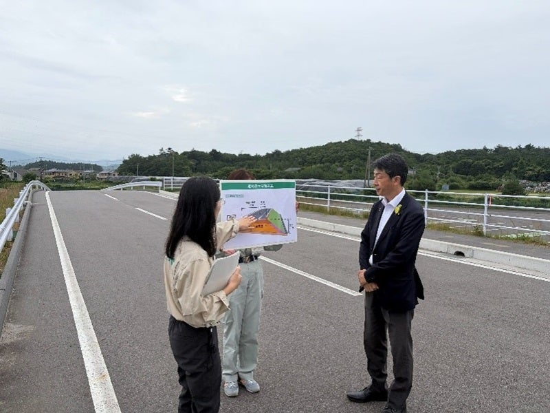 ■中間貯蔵施設視察（於：大熊町）②