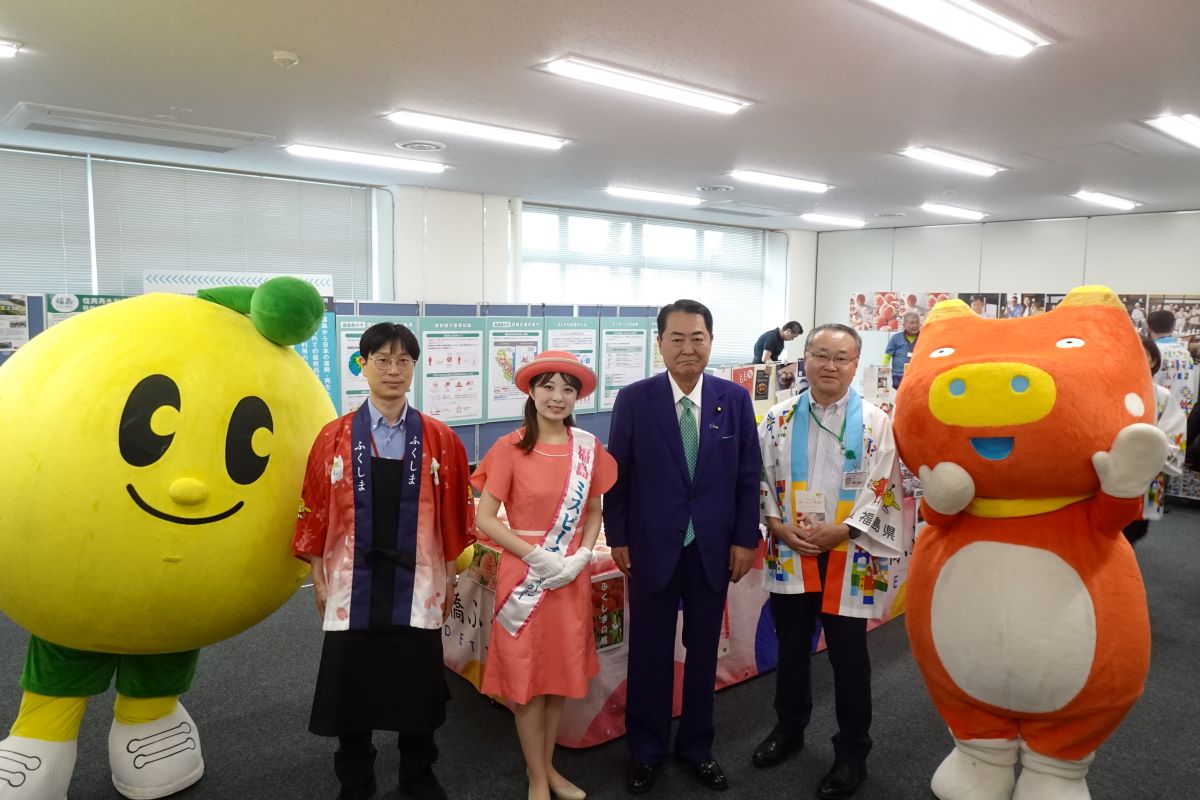 ■牧野大臣の視察②
